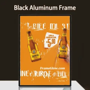Illuminate Your Poster & Prints with FrameGlow Slim LED Lightbox Sign Poster Frame Displays