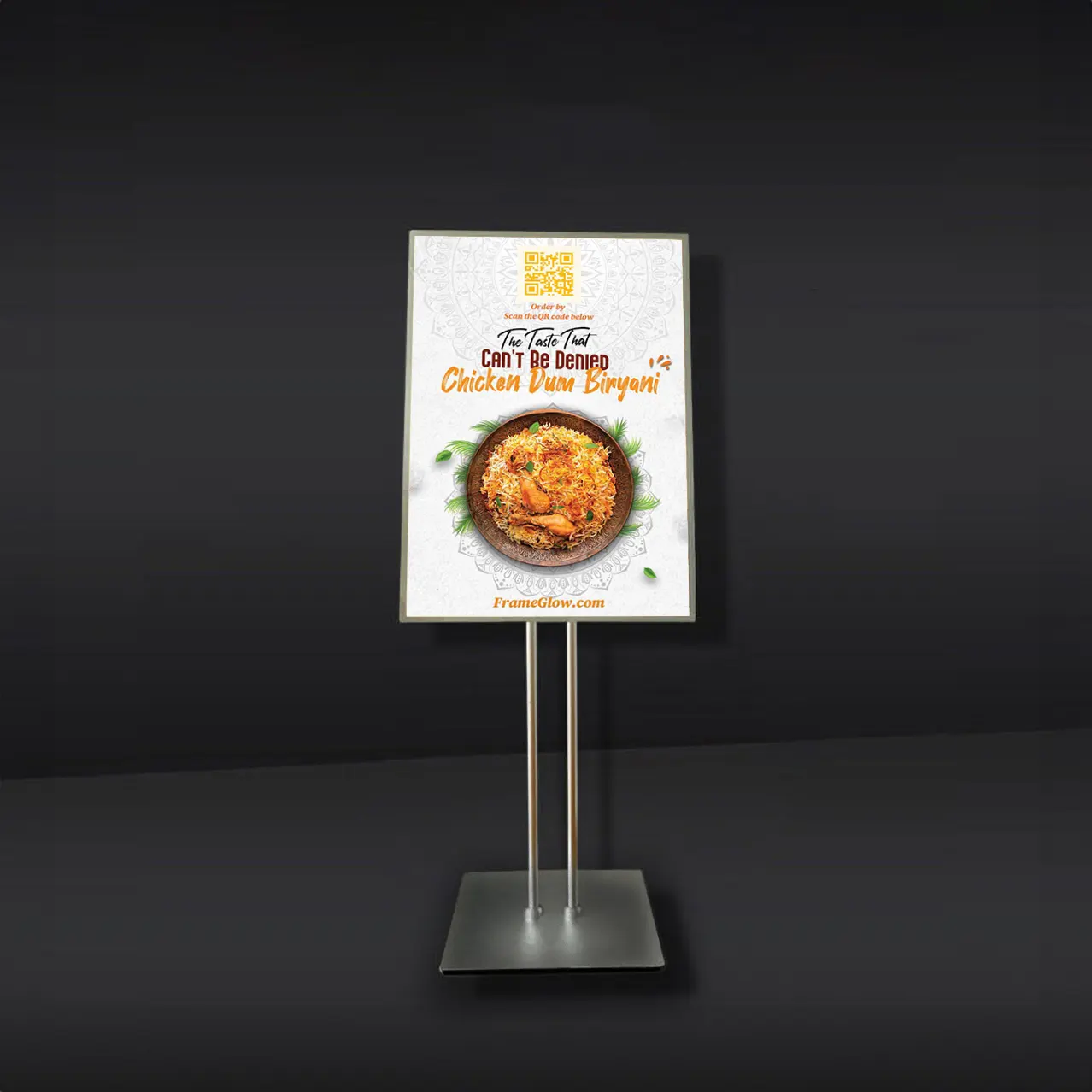 Floor Standing Light Box Frames for Shop Advertising Image