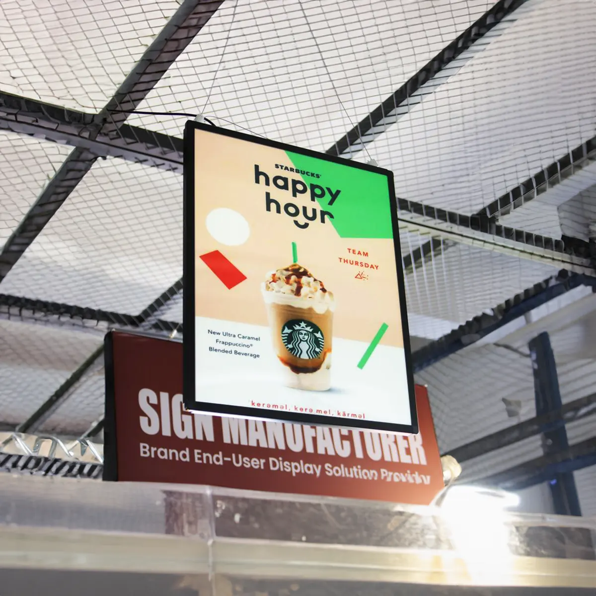 Slim LED Lightbox Sign Poster Frame for Wall Display